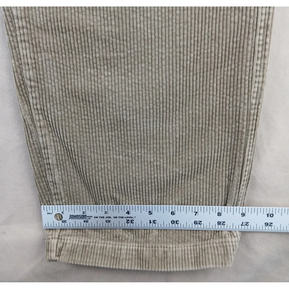 Woolrich‎ 36x32 **Actual 35x30 Mens Pants Thick Corduroy Pleated Has Defects